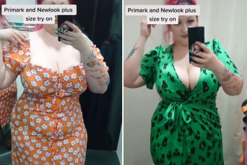 I’m plus size & went clothes shopping - Primark’s dresses bursted on me