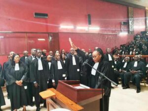 Prestation de serment des nouveaux avocats devant la cour de cassation © Gabonactu.com